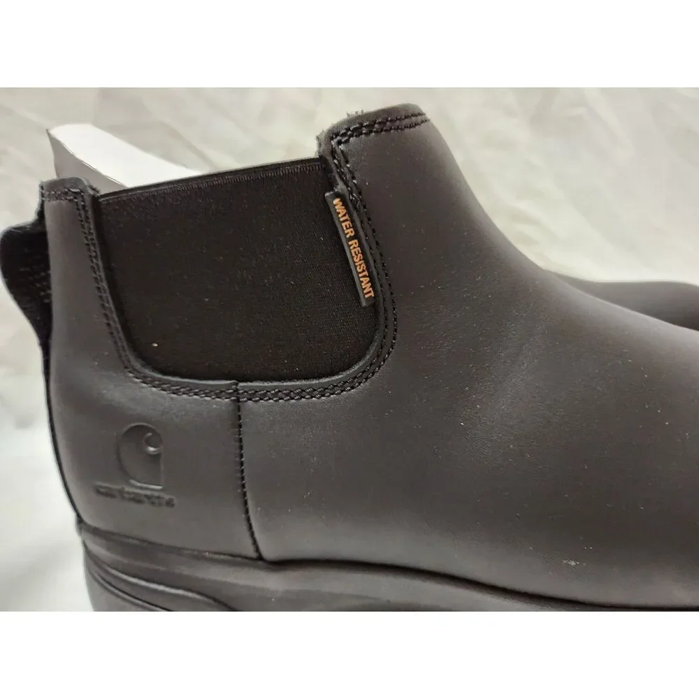 Carhartt Force Romeo Boots US 11.5 Wide Soft Toe EH Water‑Resistant Black